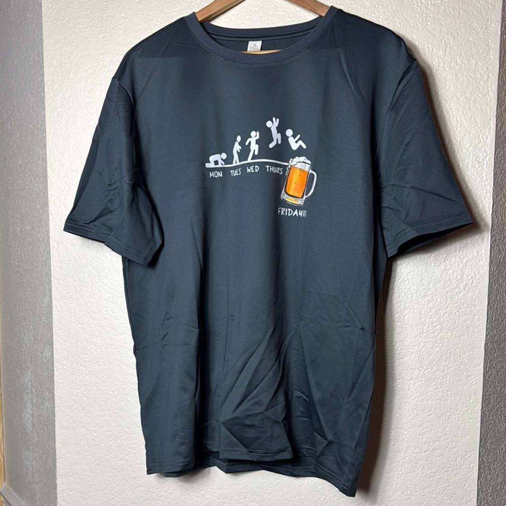 Men's grey Graphic T-Shirt